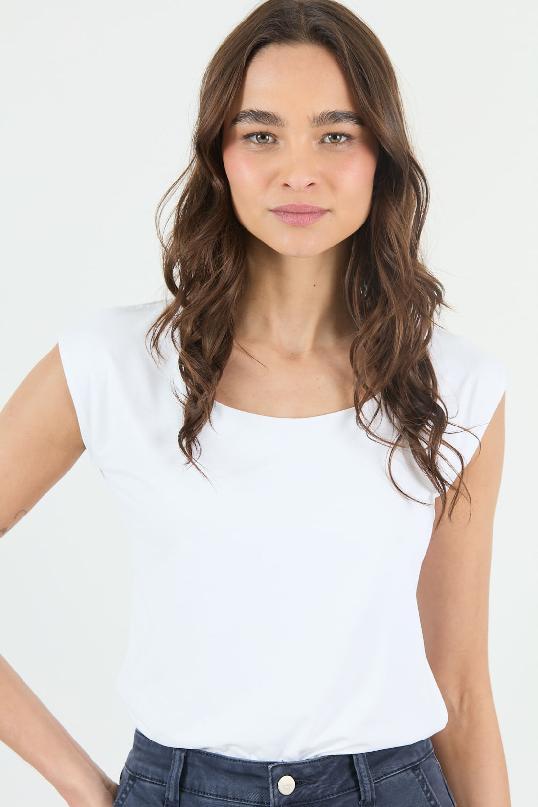 Polera Blanca
