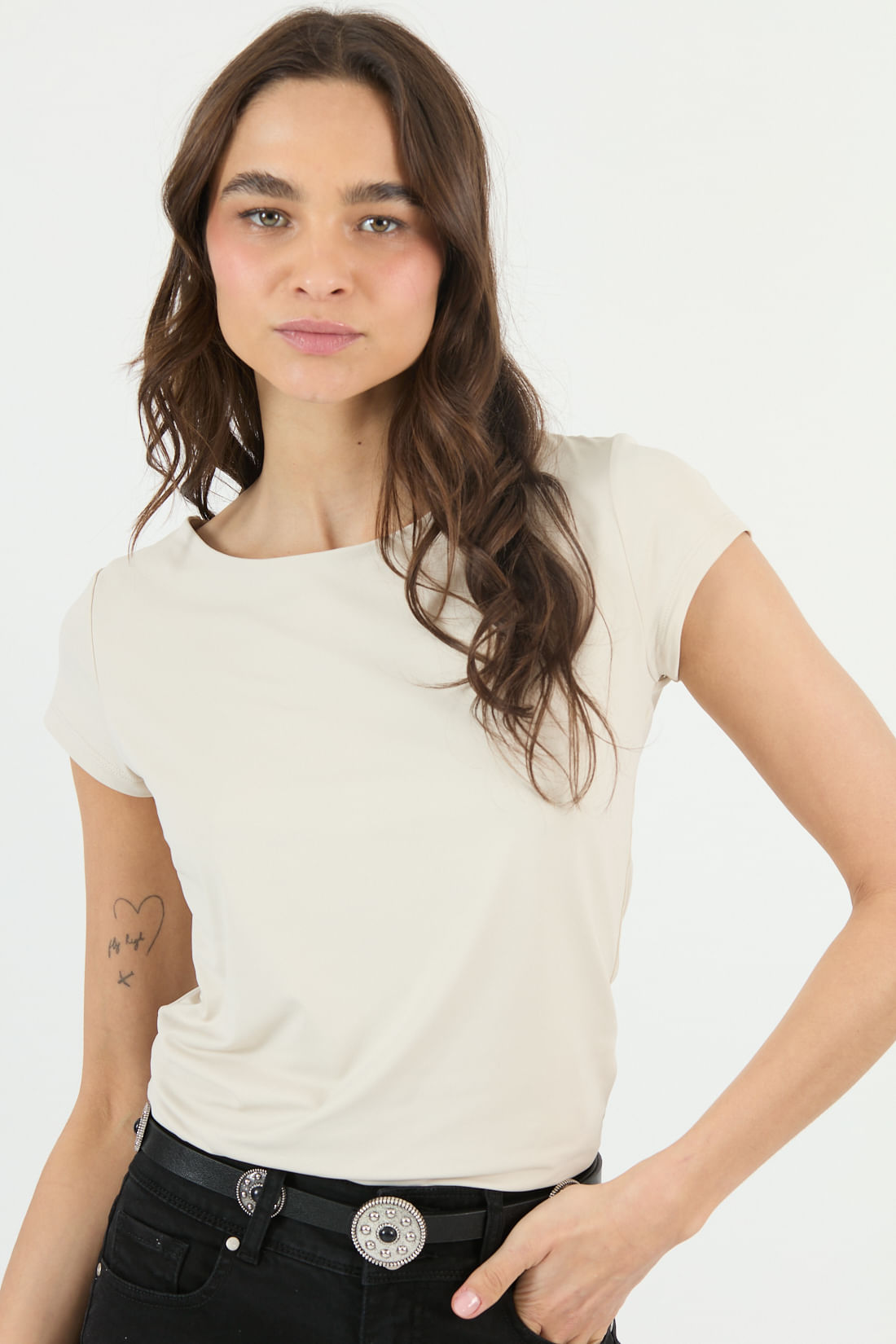 Polera Beige